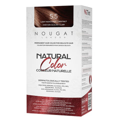Nougat London 植物染髮劑 霧紅棕 5.5 Permanent Hair Colour Light Mahogany Chestnut 5.5