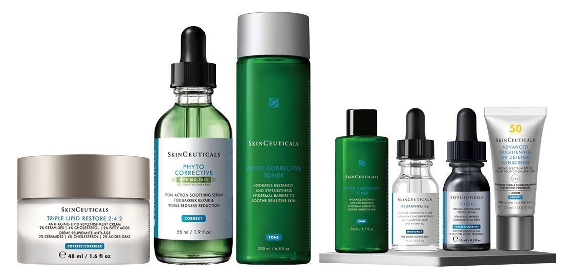 [香港行貨] SkinCeuticals 植萃舒緩修復套裝