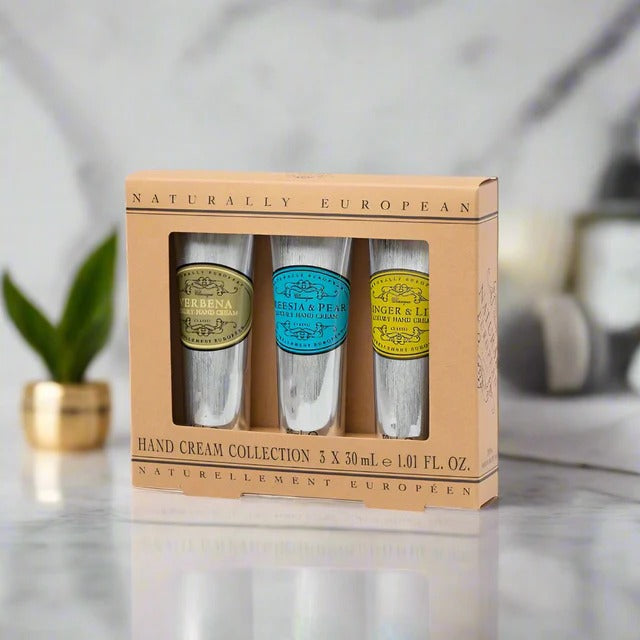 🇬🇧 英國製造 Naturally European 迷你護手霜三件組 Mini Hand Cream Collection 3 x 30ml