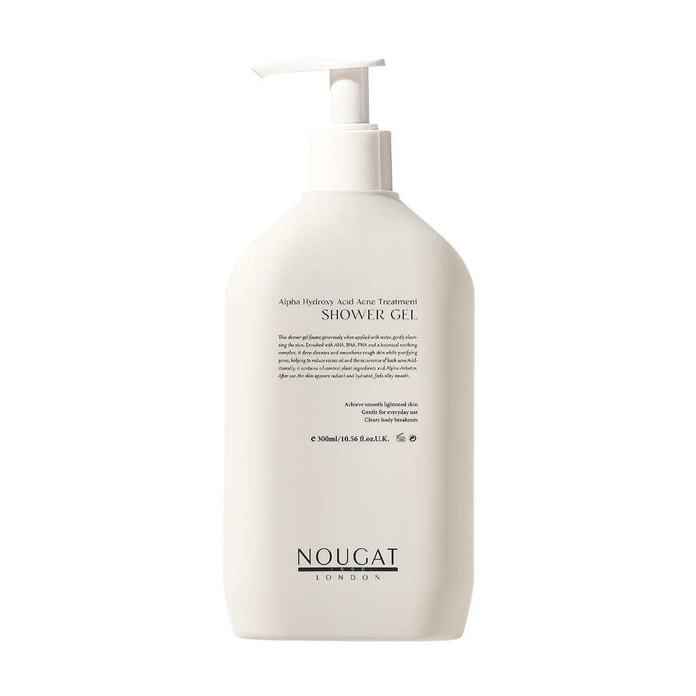 Nougat London 果酸祛痘嫩膚沐浴露 Alpha Hydroxy Acid Acne Treatment SHOWER GEL