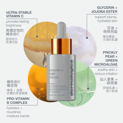 [香港行貨] dermalogica 維C活肌亮白晚間修復精華 biolumin-c night restore serum
