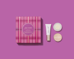【聖誕限定】Jane Iredale 嘟嘟唇磨砂及精華唇膜套裝