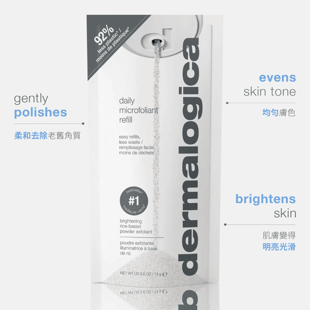 [香港行貨] dermalogica 微型美白酵素粉末 daily microfoliant exfoliator