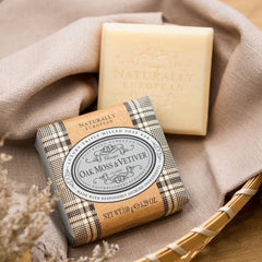 🇬🇧 英國製造 Naturally European 橡木苔岩蘭草香皂 Oak Moss & Vetiver Soap Bar