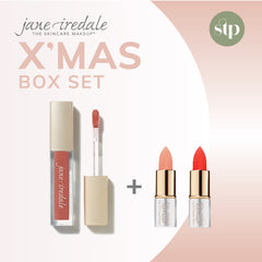 【聖誕限定】Jane Iredale 水光玻璃唇釉 Lip Glaze 禮盒套裝