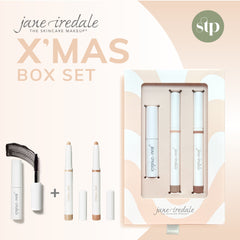 【聖誕限定】Jane Iredale 維C持久柔滑眼影筆 + 角蛋白羽睫纖長睫毛膏套裝