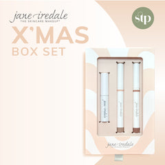 【聖誕限定】Jane Iredale 維C持久柔滑眼影筆 + 角蛋白羽睫纖長睫毛膏套裝