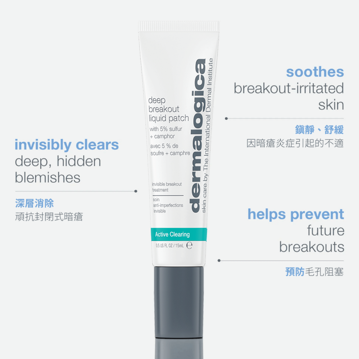 [香港行貨] dermalogica 深層淨痘精華液體貼 deep breakout liquid patch