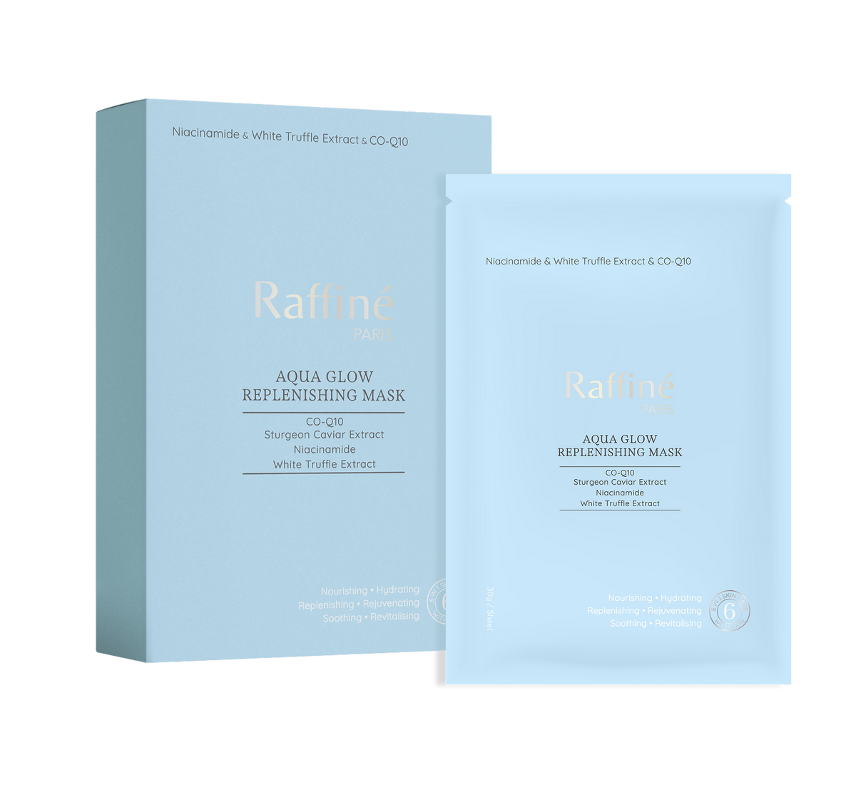 Raffine Paris Q10 水漾煥發面膜 AQUA GLOW REPLENISHING MASK