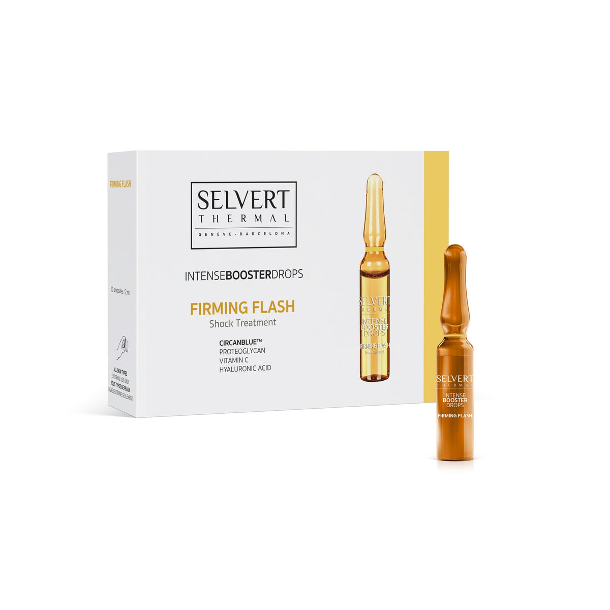Selvert Thermal 玻尿酸緊膚盈肌升效精華 Firming Flash Intense Booster Drops
