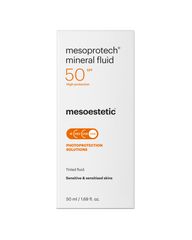 mesoestetic 全物理光子防曬乳 SPF50 (自然膚色) mesoprotech® mineral fluid (tinted fluid)