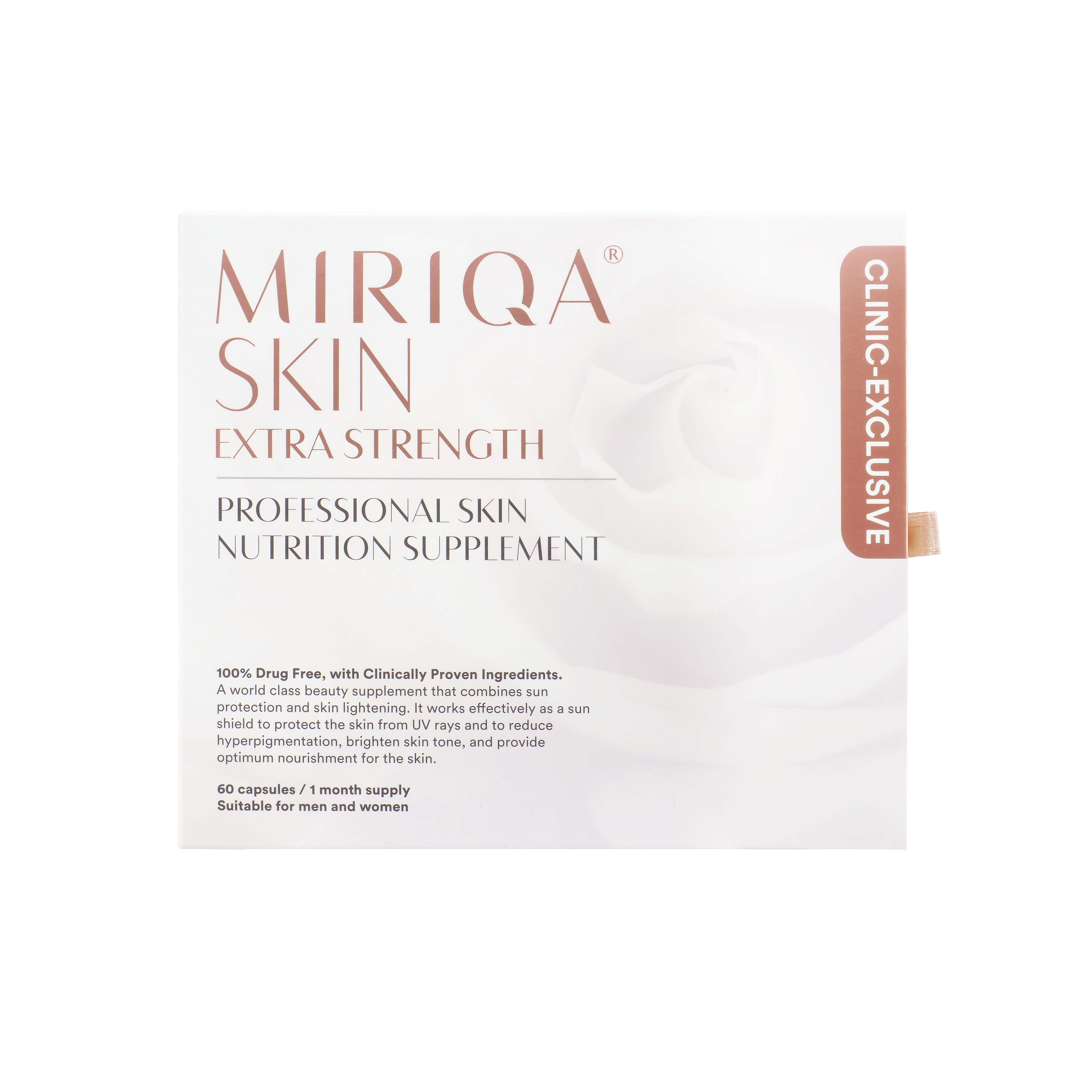 MIRIQA® SKIN 濾光亮白丸 SKIN EXTRA STRENGTH PROFESSIONAL SKIN NUTRITION SUPPLEMENT