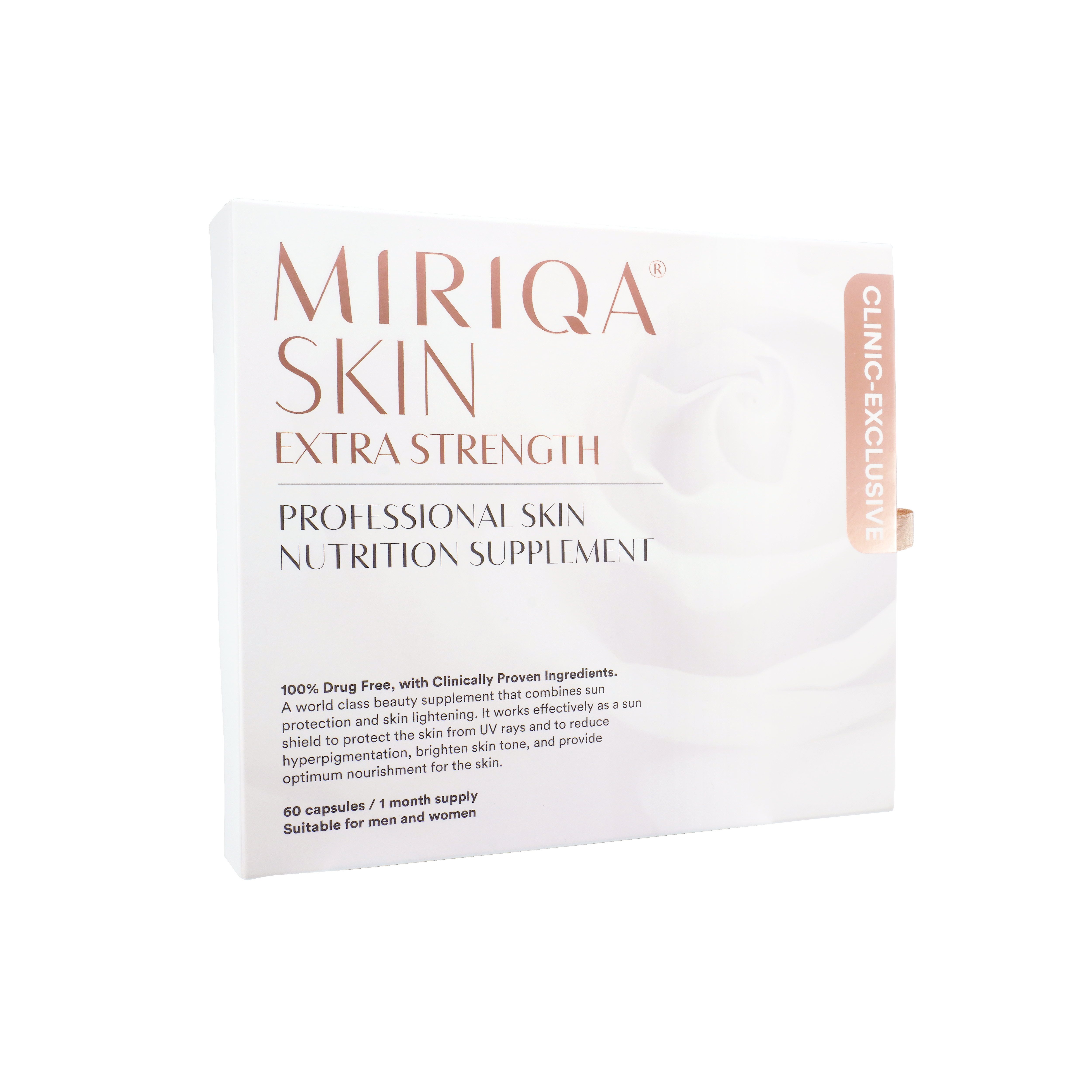 MIRIQA® SKIN 濾光亮白丸 SKIN EXTRA STRENGTH PROFESSIONAL SKIN NUTRITION SUPPLEMENT