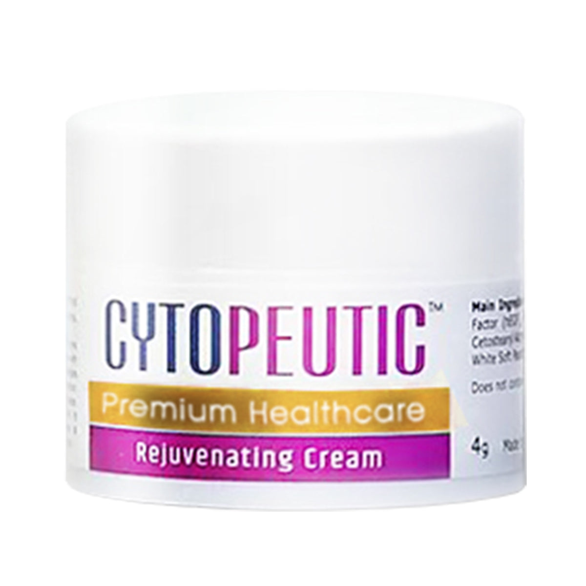 Cytopeutic Premium Healthcare Rejuvenating Cream 高級修復軟膏 4g